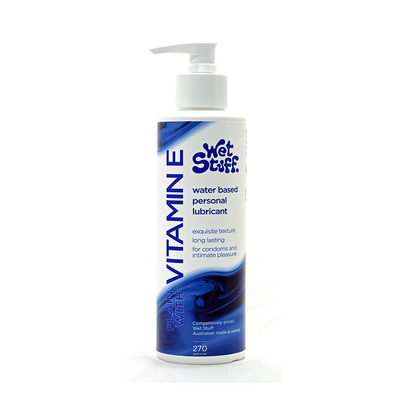 Wet Stuff Plain with Vitamin E Pump 270g 