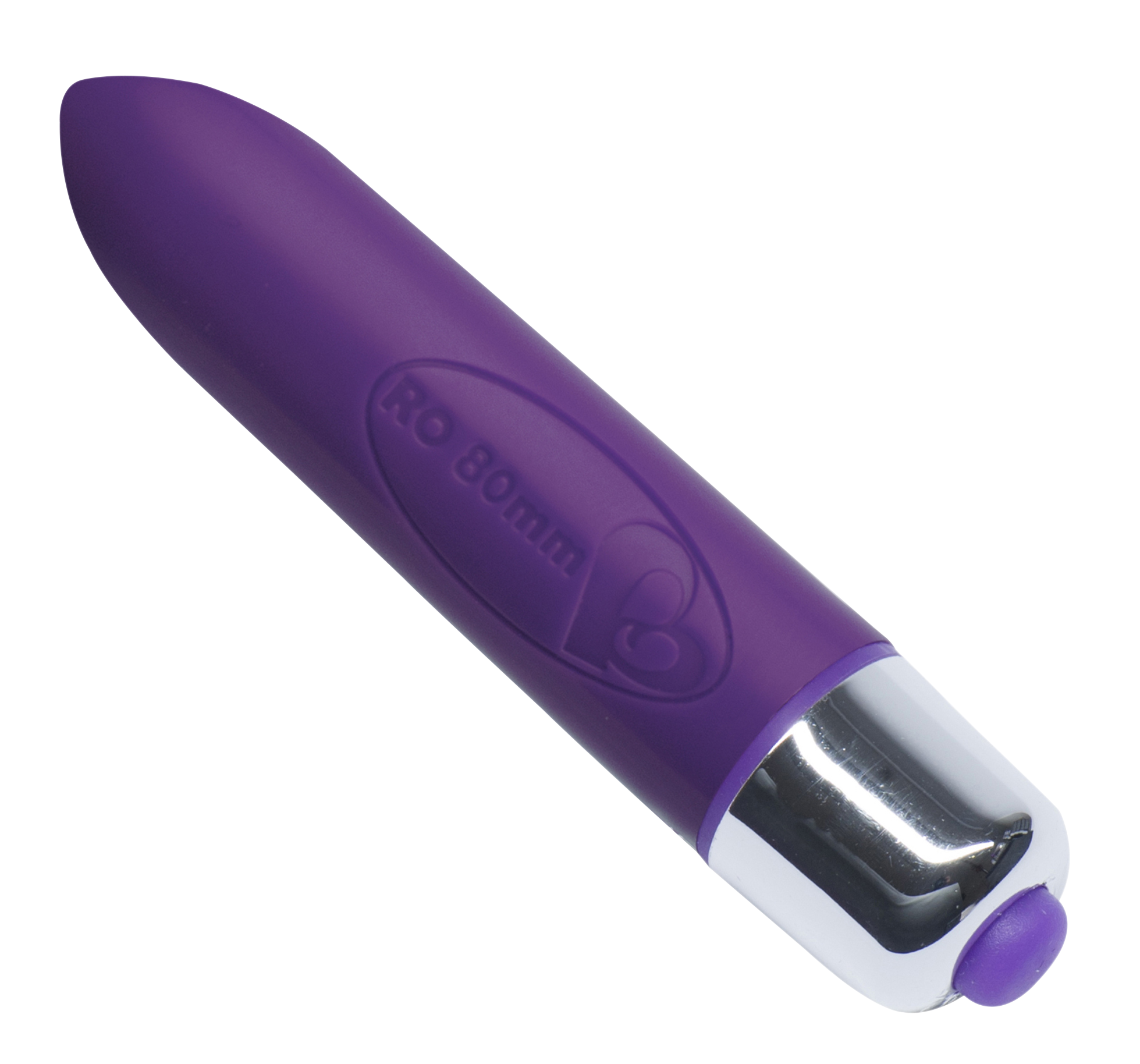 RO-80mm 7 Speed Colour Me Orgasmic Vibrating Bullet - Purple