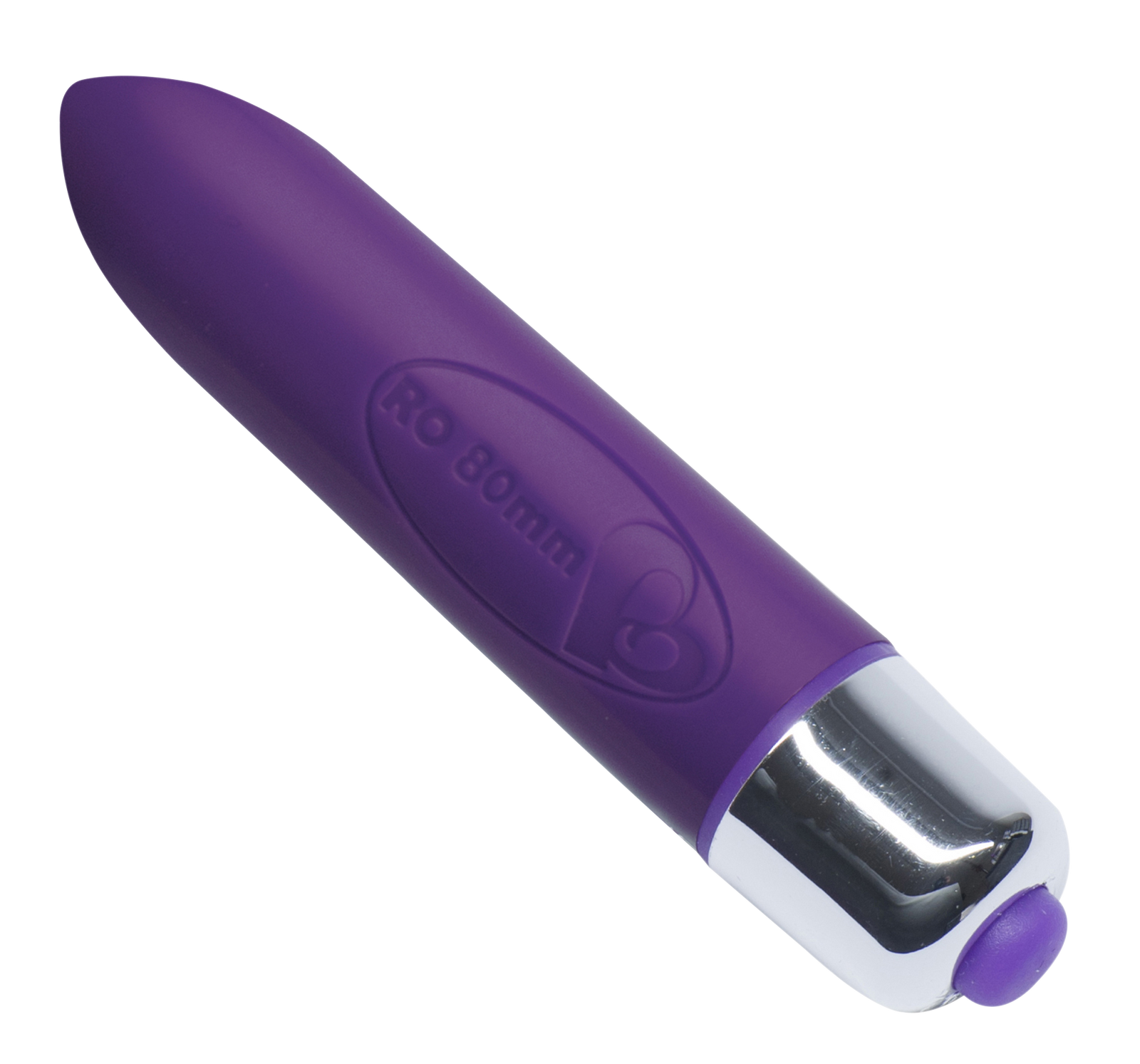 RO-80mm 7 Speed Colour Me Orgasmic Vibrating Bullet - Purple