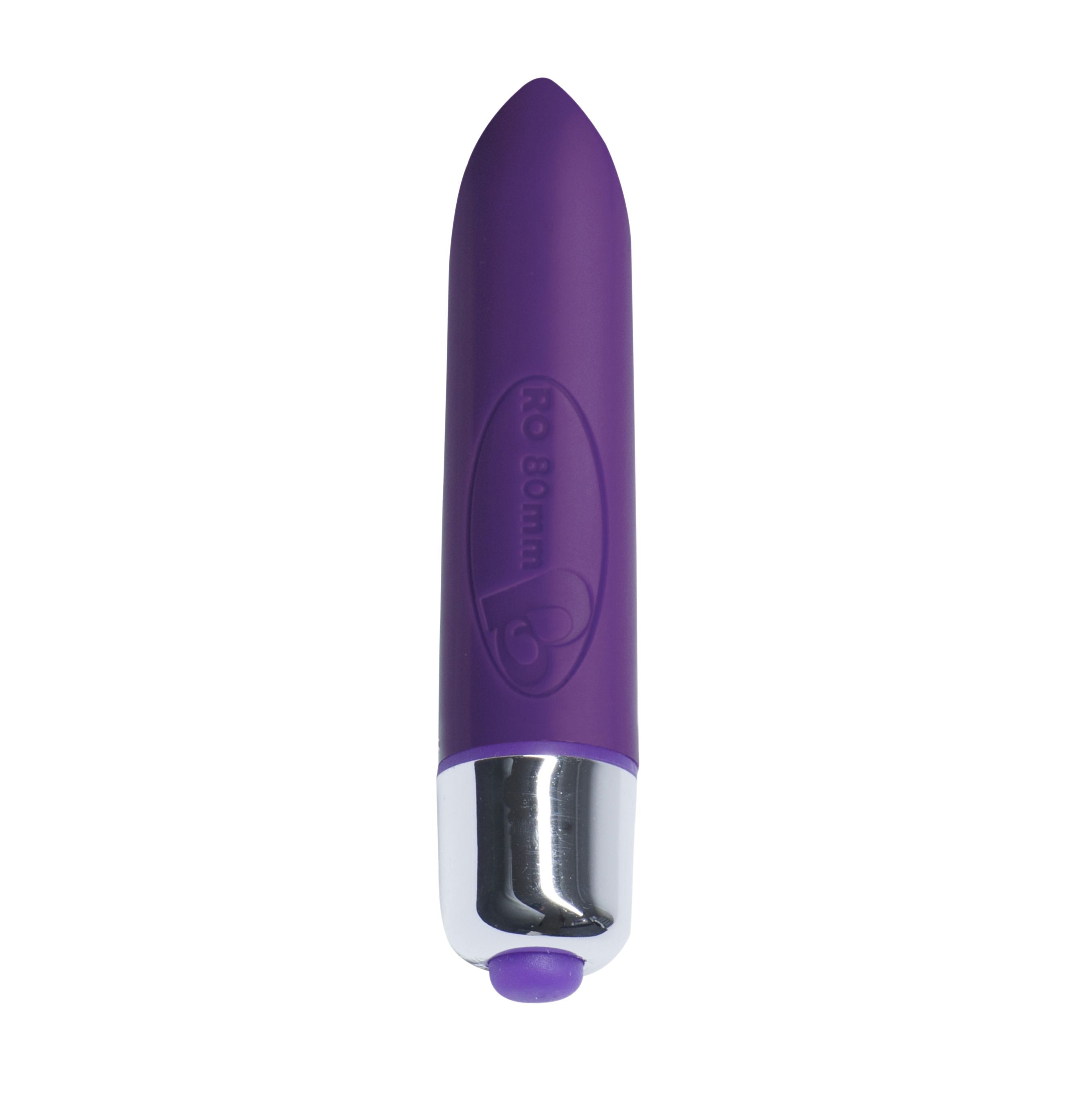 RO-80mm 7 Speed Colour Me Orgasmic Vibrating Bullet - Purple