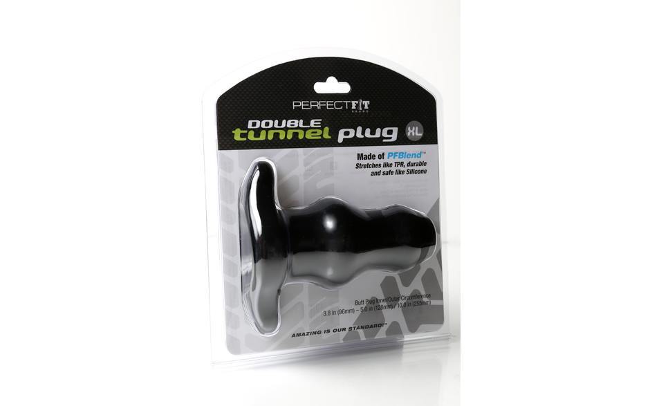 Tunnel Plug Double XL - Black
