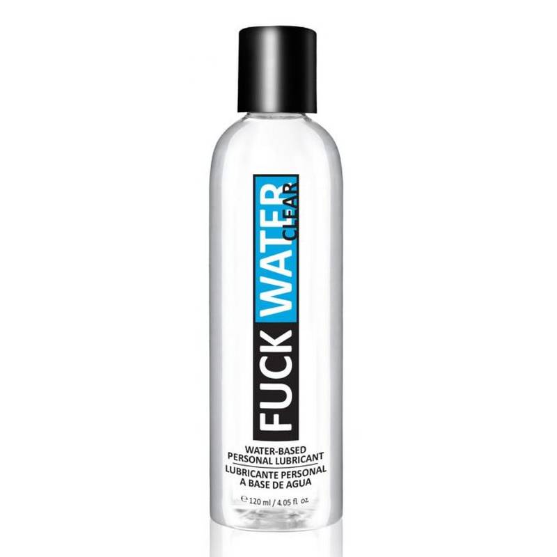 FuckWater 4oz/120ml Water Based Clear Lubricant 