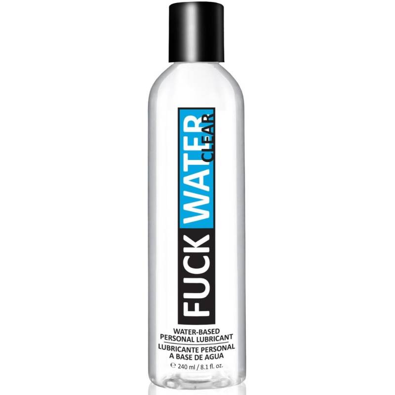 FuckWater 8oz/240ml Water Based Clear Lubricant  