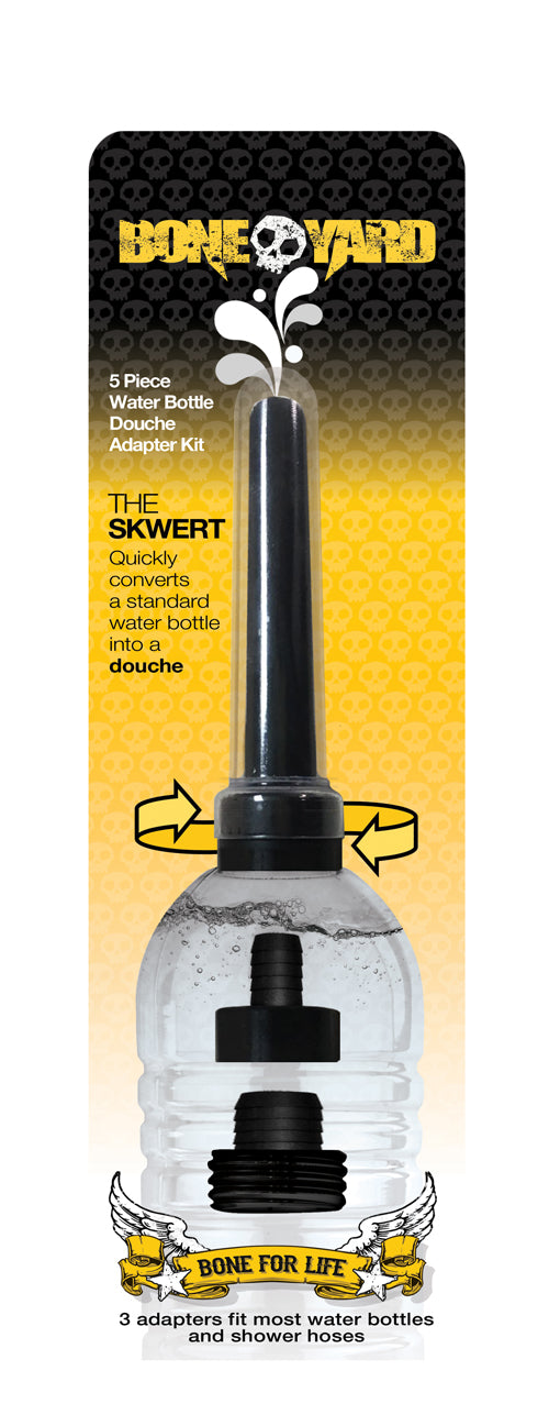 The Skwert 5 Pc Douche Kit Clamshell - Black