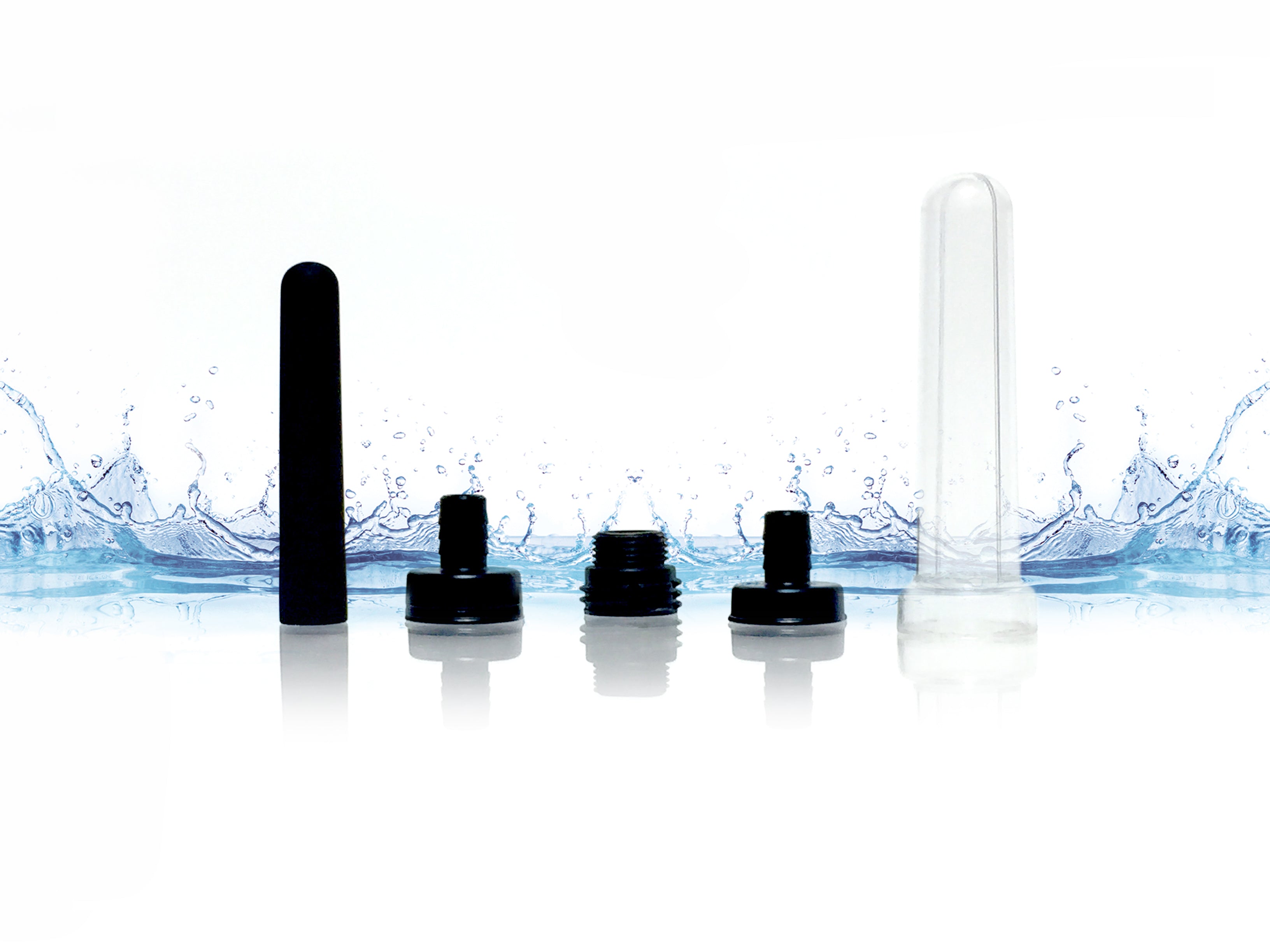 The Skwert 5 Pc Douche Kit Clamshell - Black