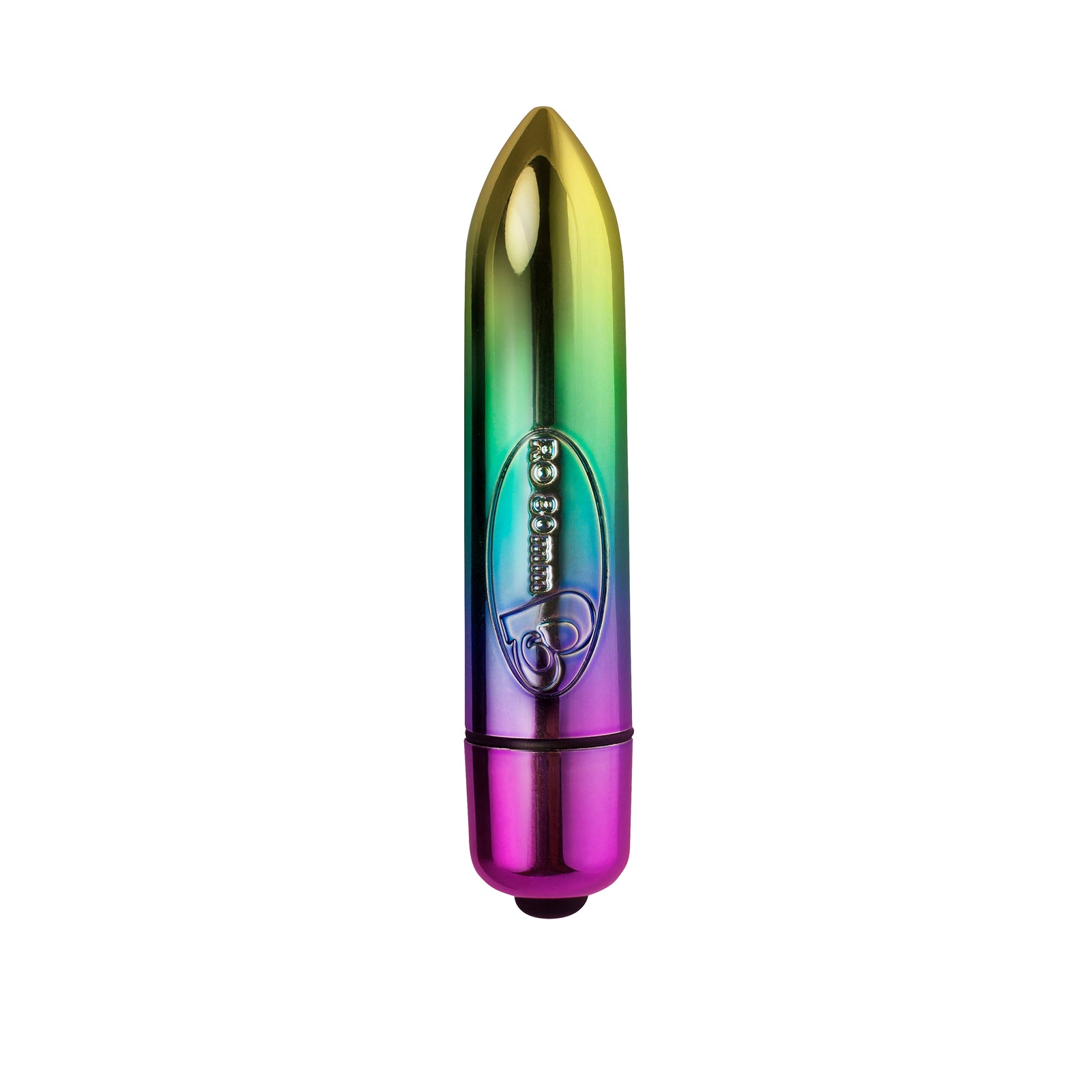RO-80mm 7 Speed Rainbow Vibrating Bullet - Mixed