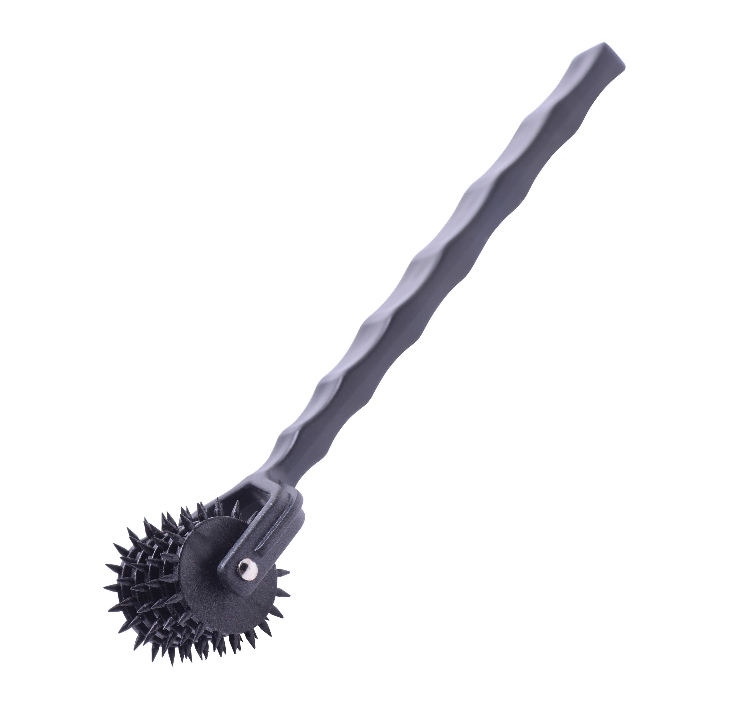Spiked 5 Row Pinwheel - Black