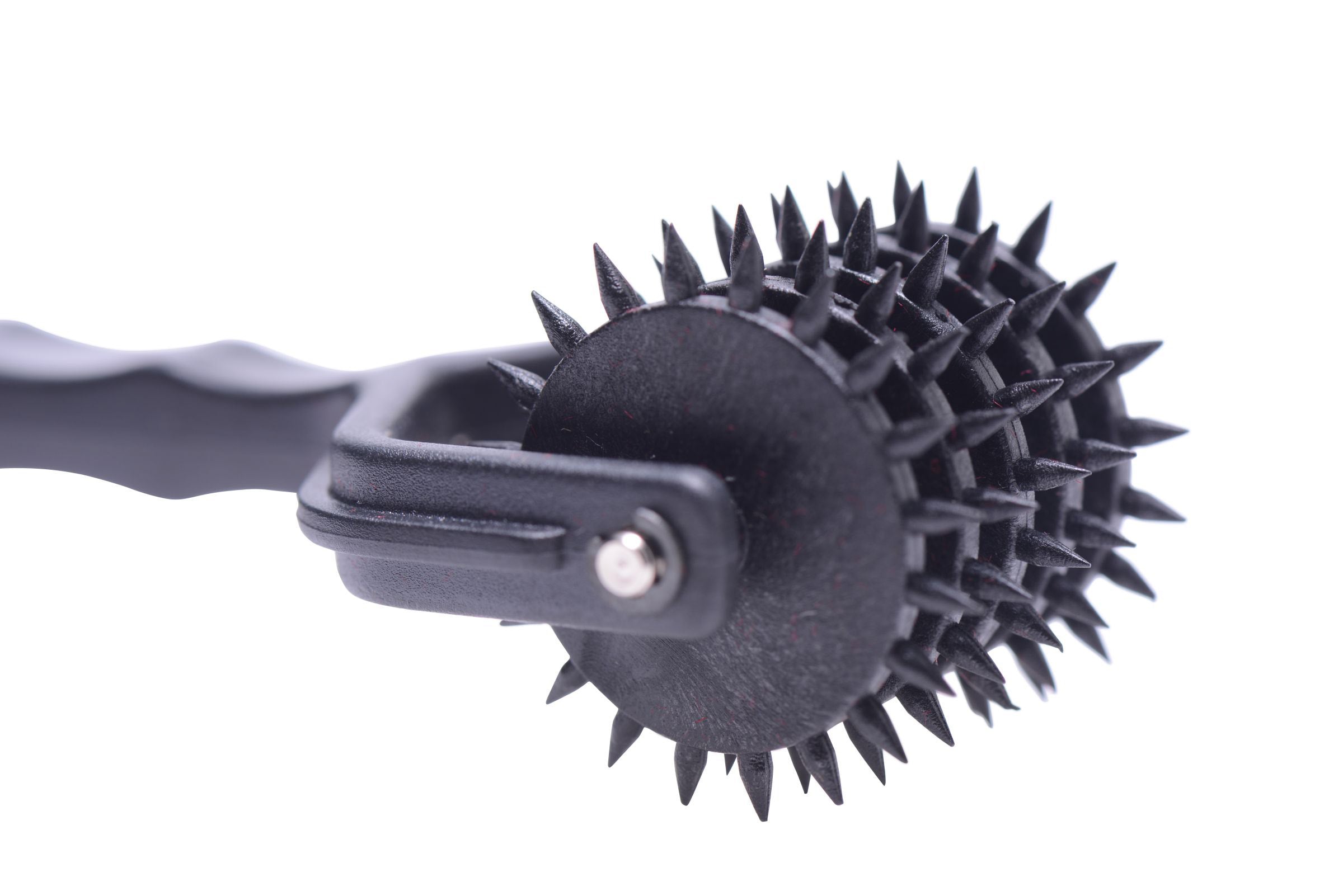 Spiked 5 Row Pinwheel - Black
