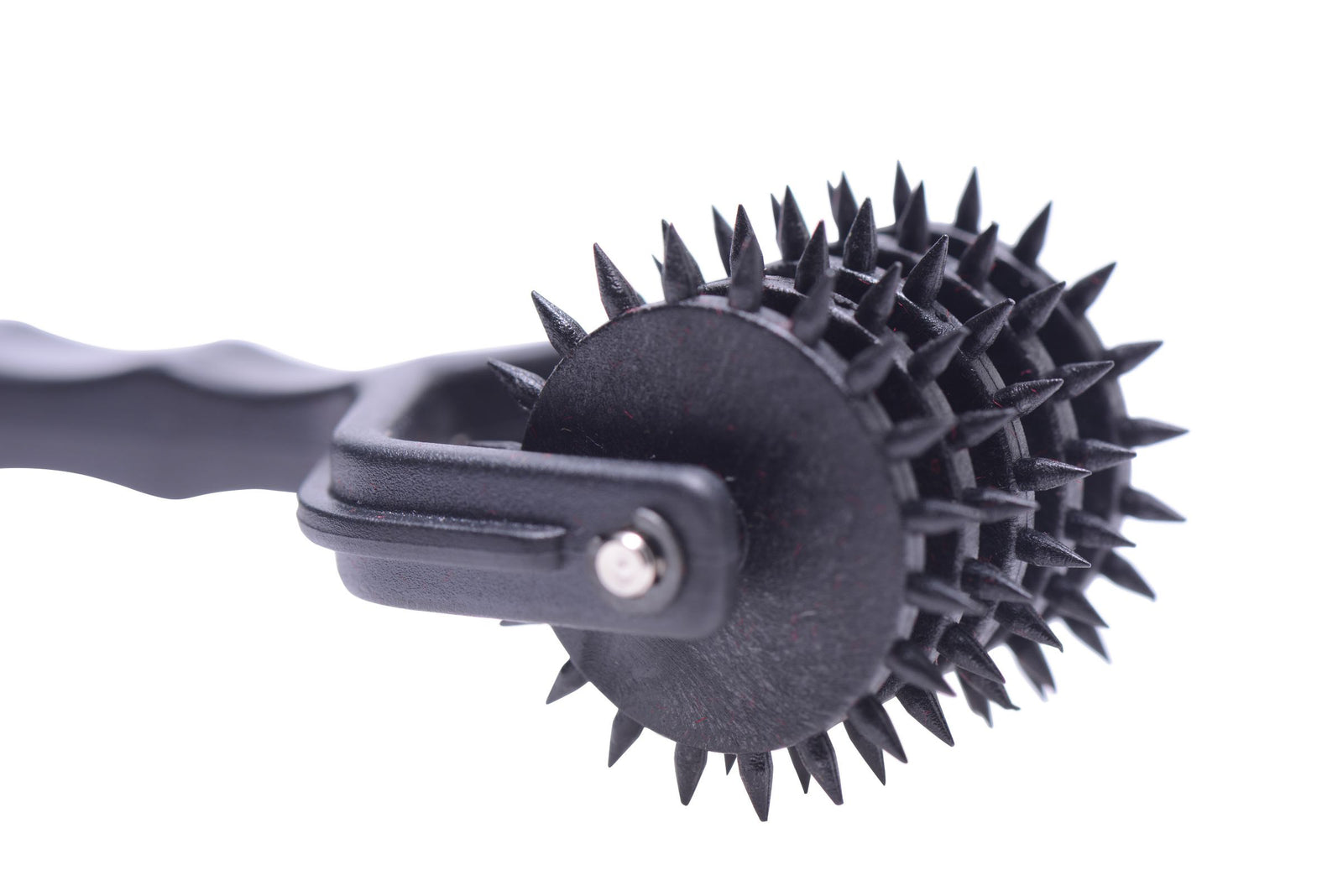 Spiked 5 Row Pinwheel - Black