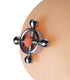 Rings Of Fire Stainless Steel Nipple Press Set - Silver
