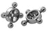 Rings Of Fire Stainless Steel Nipple Press Set - Silver