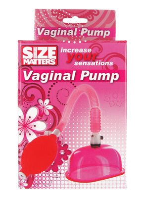 Vaginal Pump And Cup Set - Pink