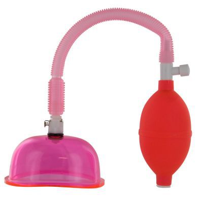 Vaginal Pump And Cup Set - Pink