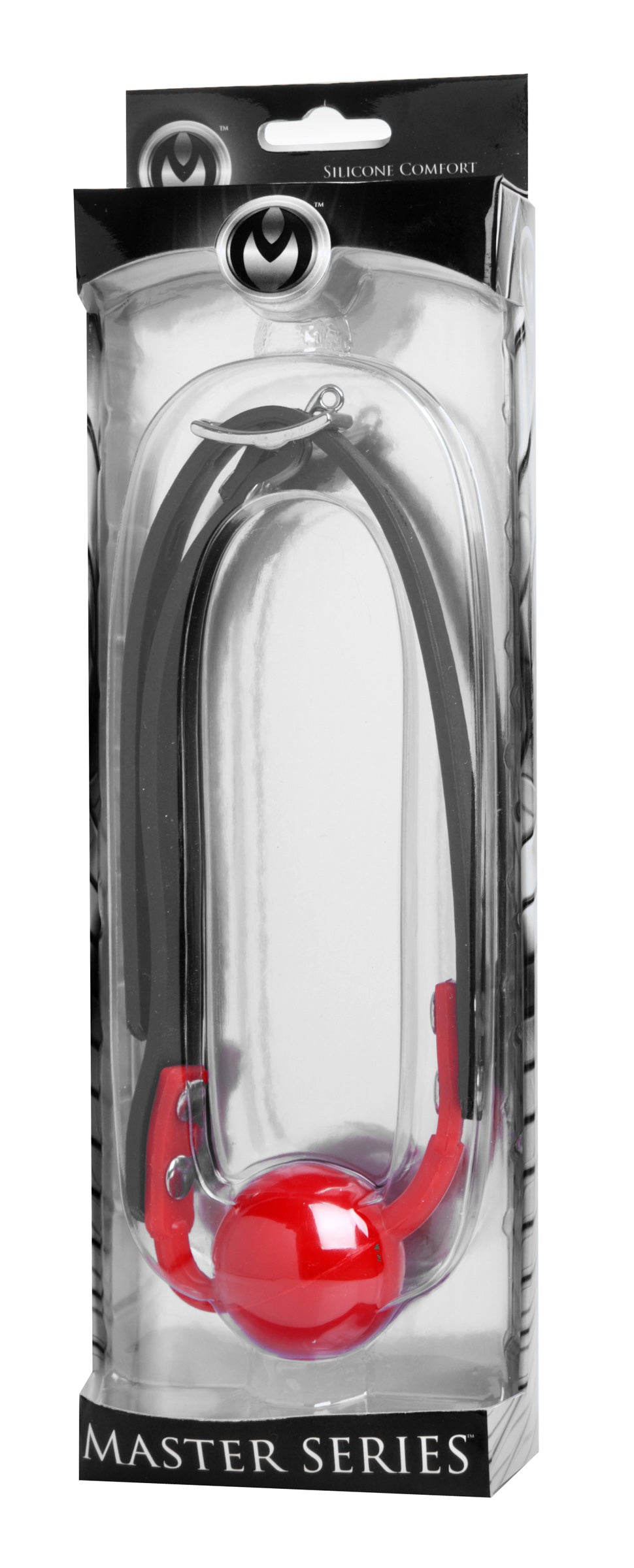 The Hush Gag Silicone Comfort Ball Gag - Red