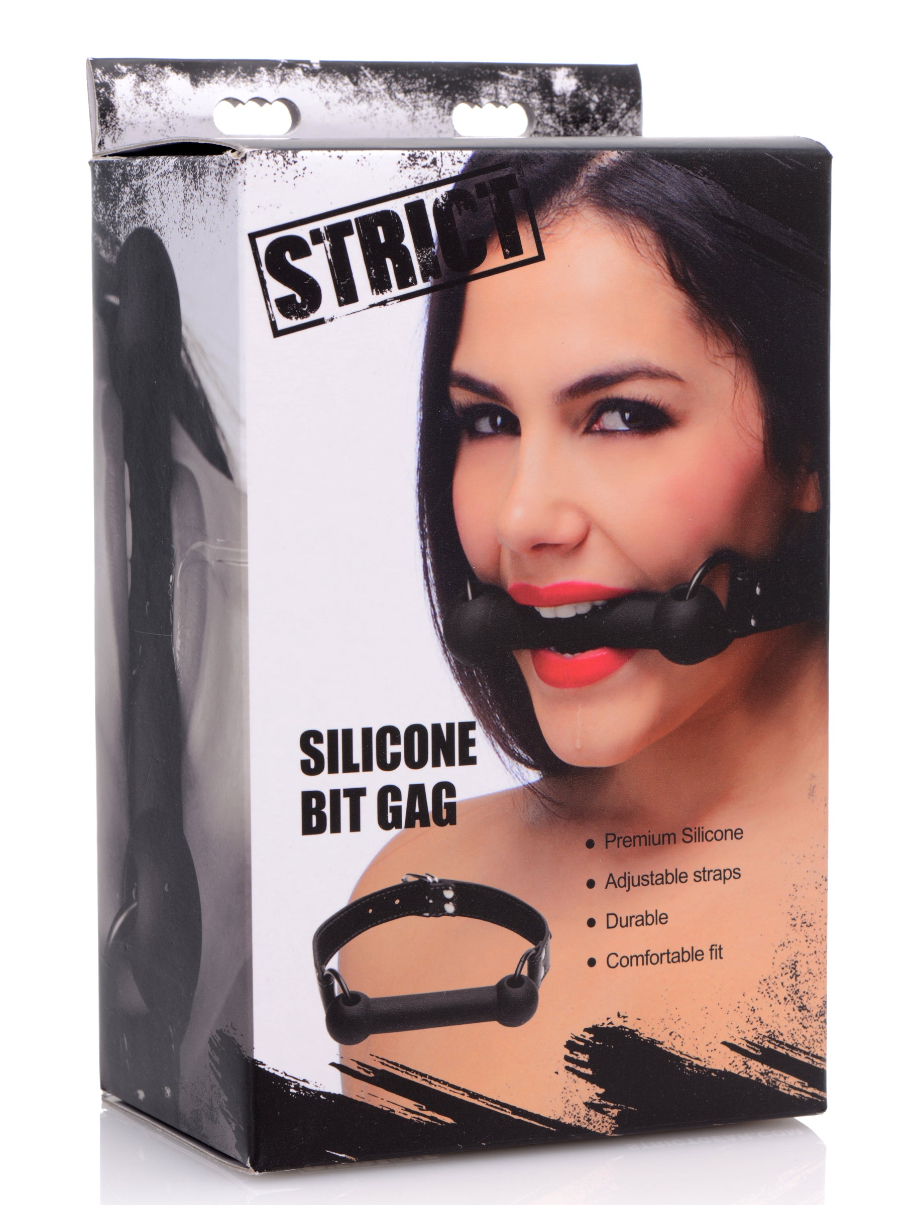 Silicone Bit Gag - Black
