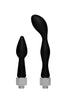 Silicone Enema Attachment Set - Black