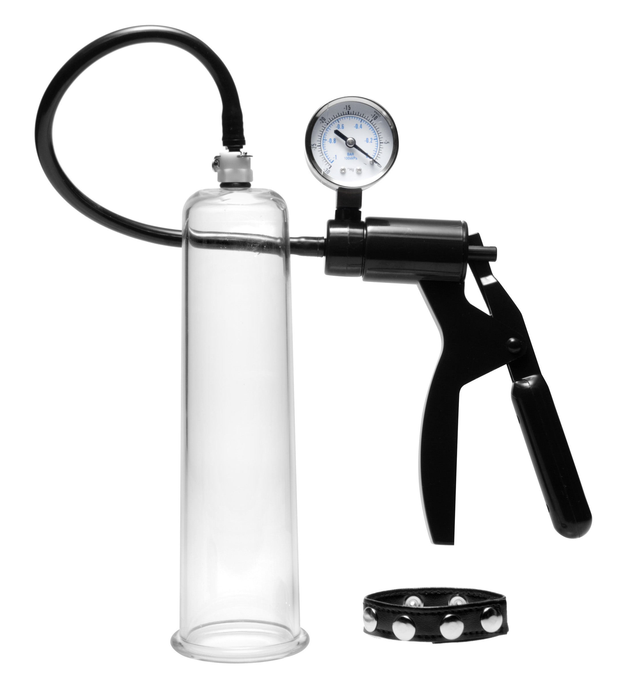 Premium Penis Pumping Kit (Advanced Size) - Clear