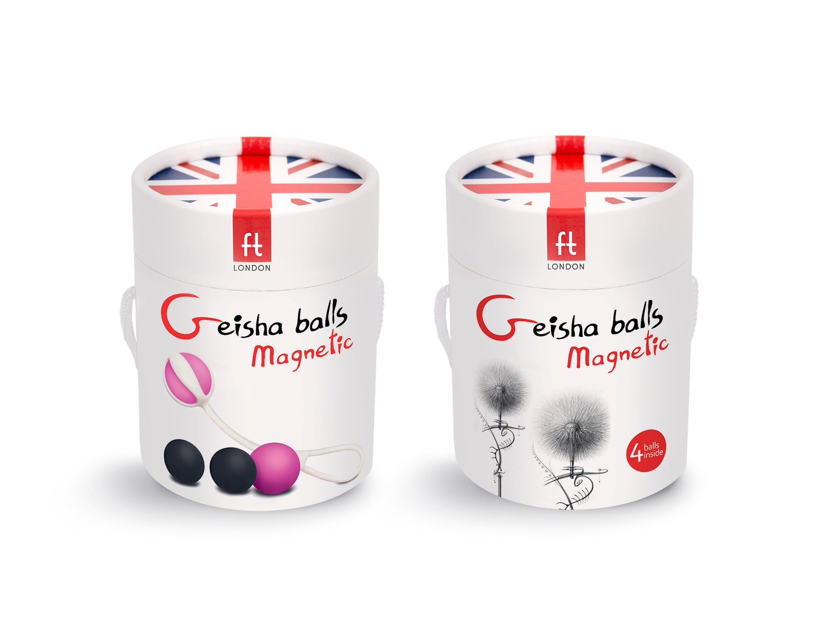 Geisha Balls Magnetic - Pink