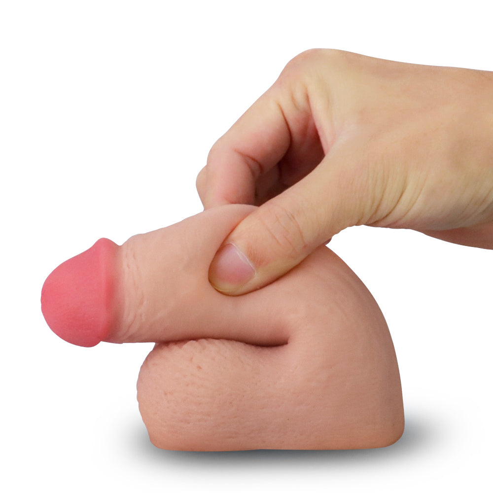Limpy Cock 5in Packer - Flesh