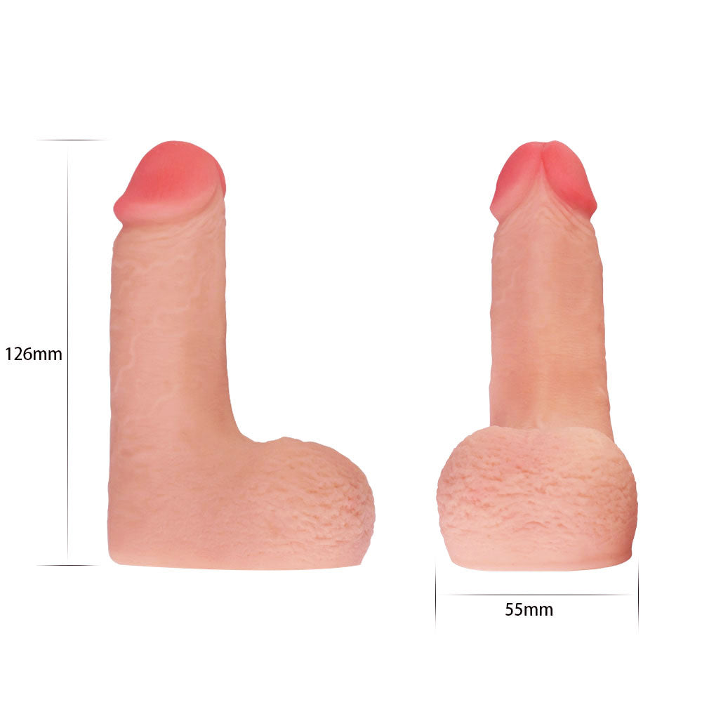Limpy Cock 5in Packer - Flesh