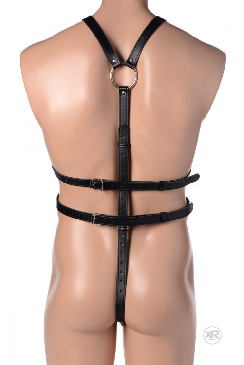 Male Full Body Harness - Black