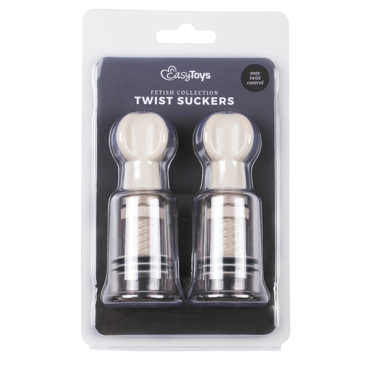 Nipple and Clit Suckers Medium 2 Pc - Clear