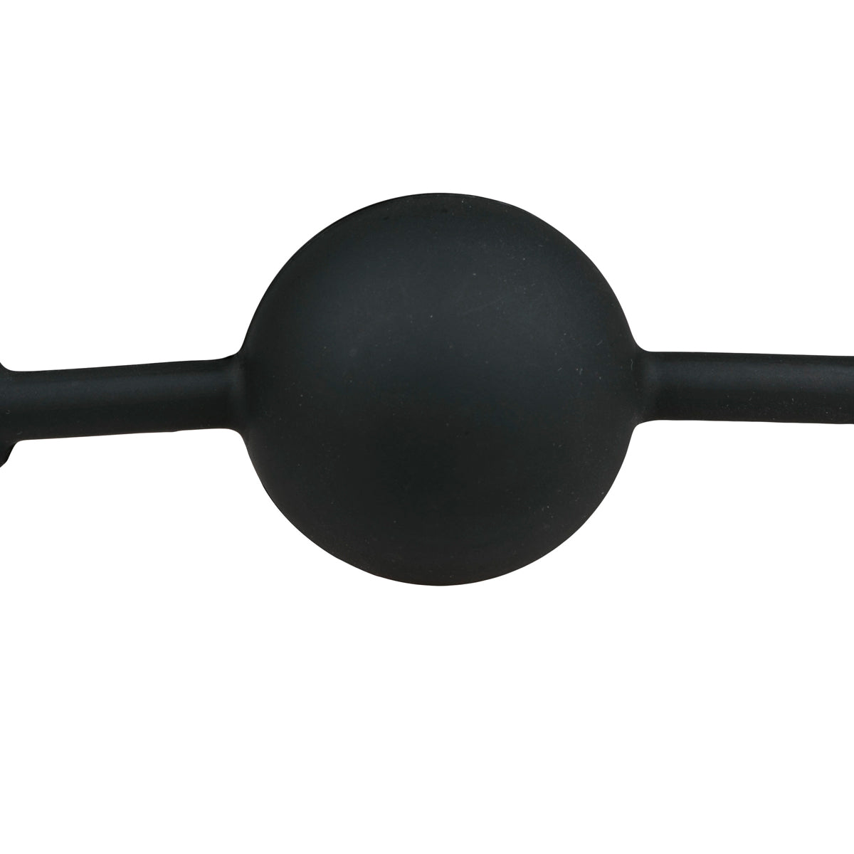 Ball Gag With Silicone Ball - Black