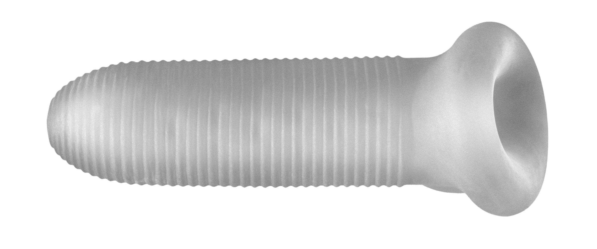 Fat Boy Micro Rib Sheath 5.5in - Clear