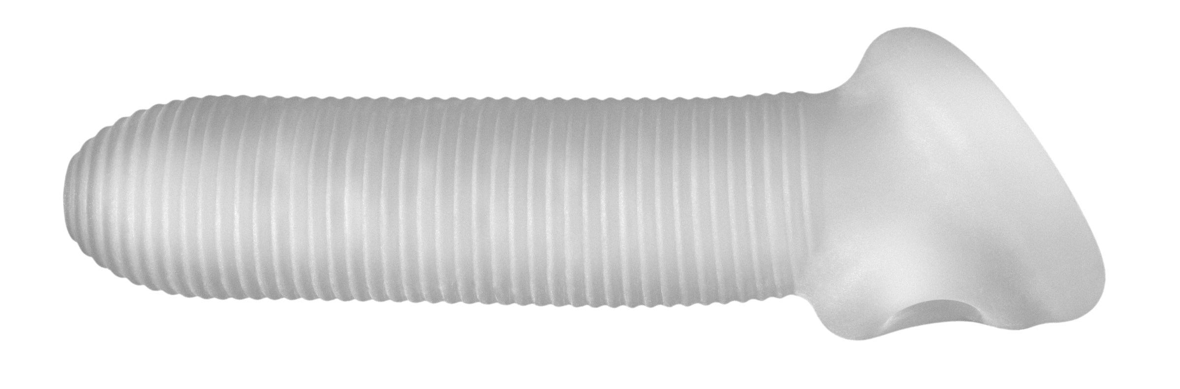 Fat Boy Micro Rib Sheath 6.5in - Clear