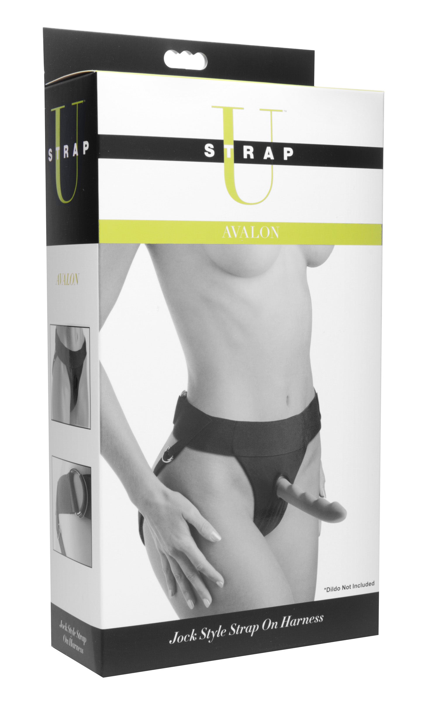 Avalon Jock Style Strap On Harness - Purple