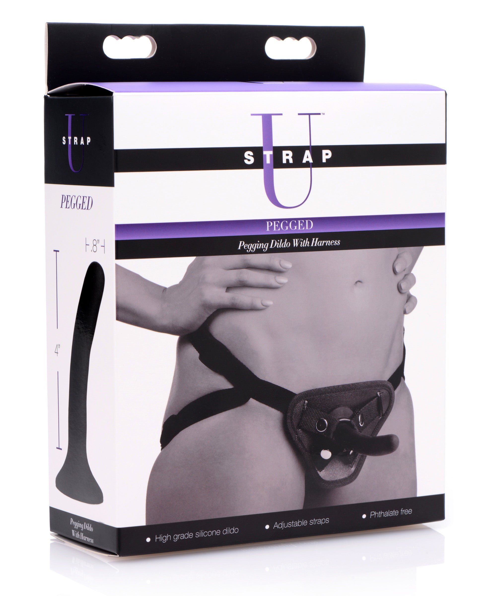 Pegging Dildo with Harness - Black