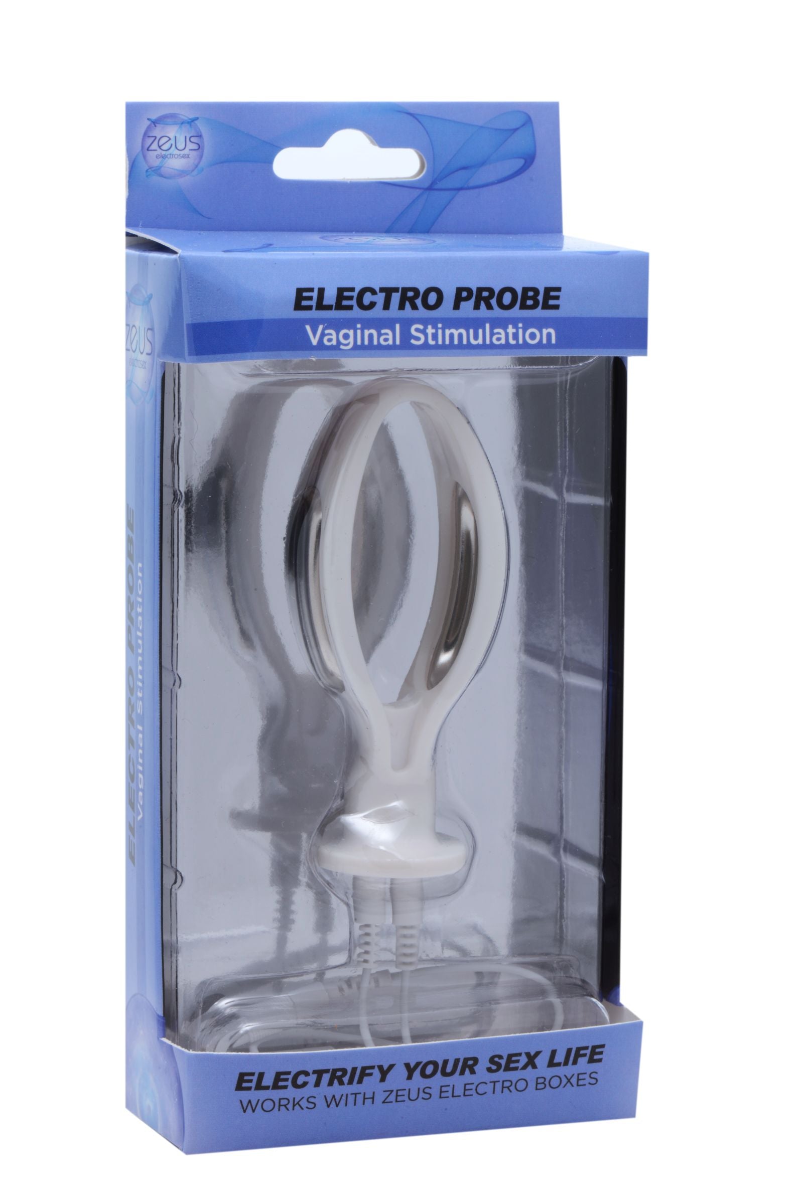 Zeus Electro Pussy Probe - White