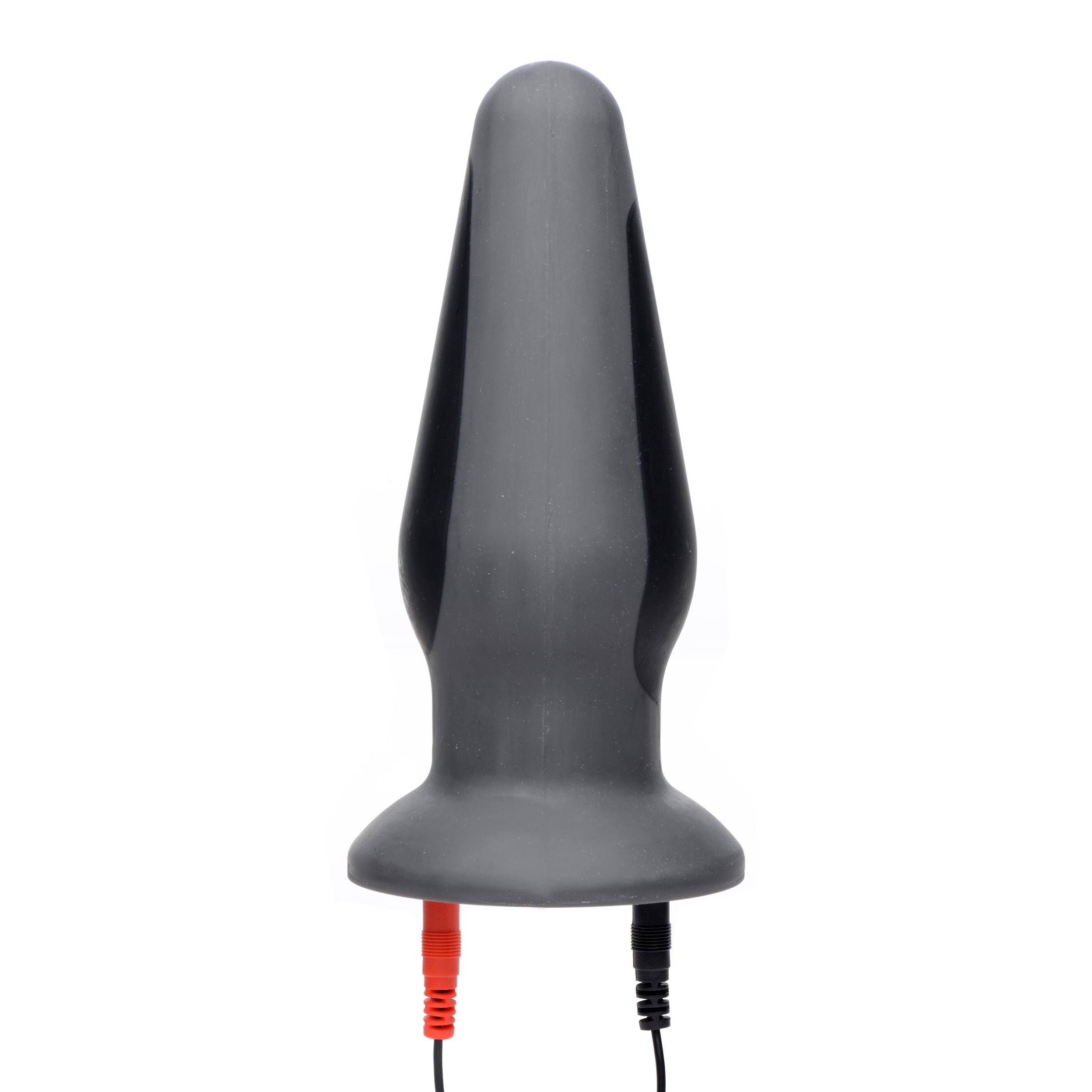 Zeus Anal Amplifier Silicone eStim Plug - Black