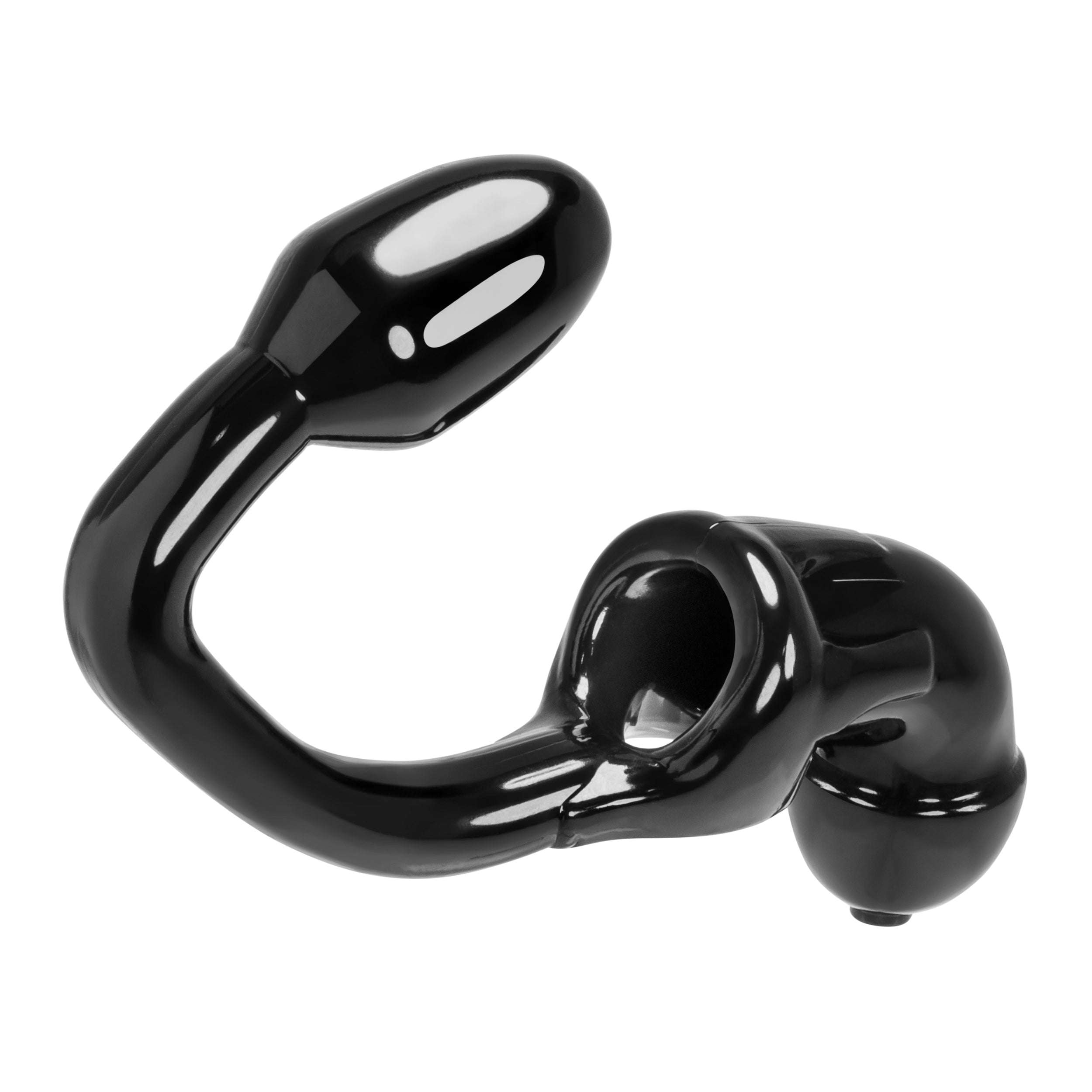 Tailpipe Asslock And Cocklock Oxballs - Black