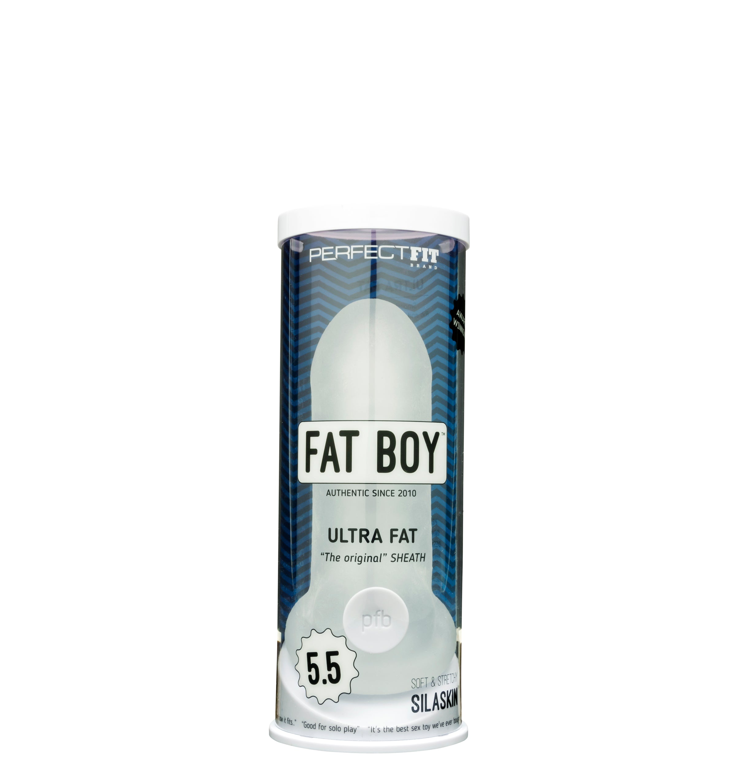 Fat Boy Original Ultra Fat Sheath 5.5 - Clear