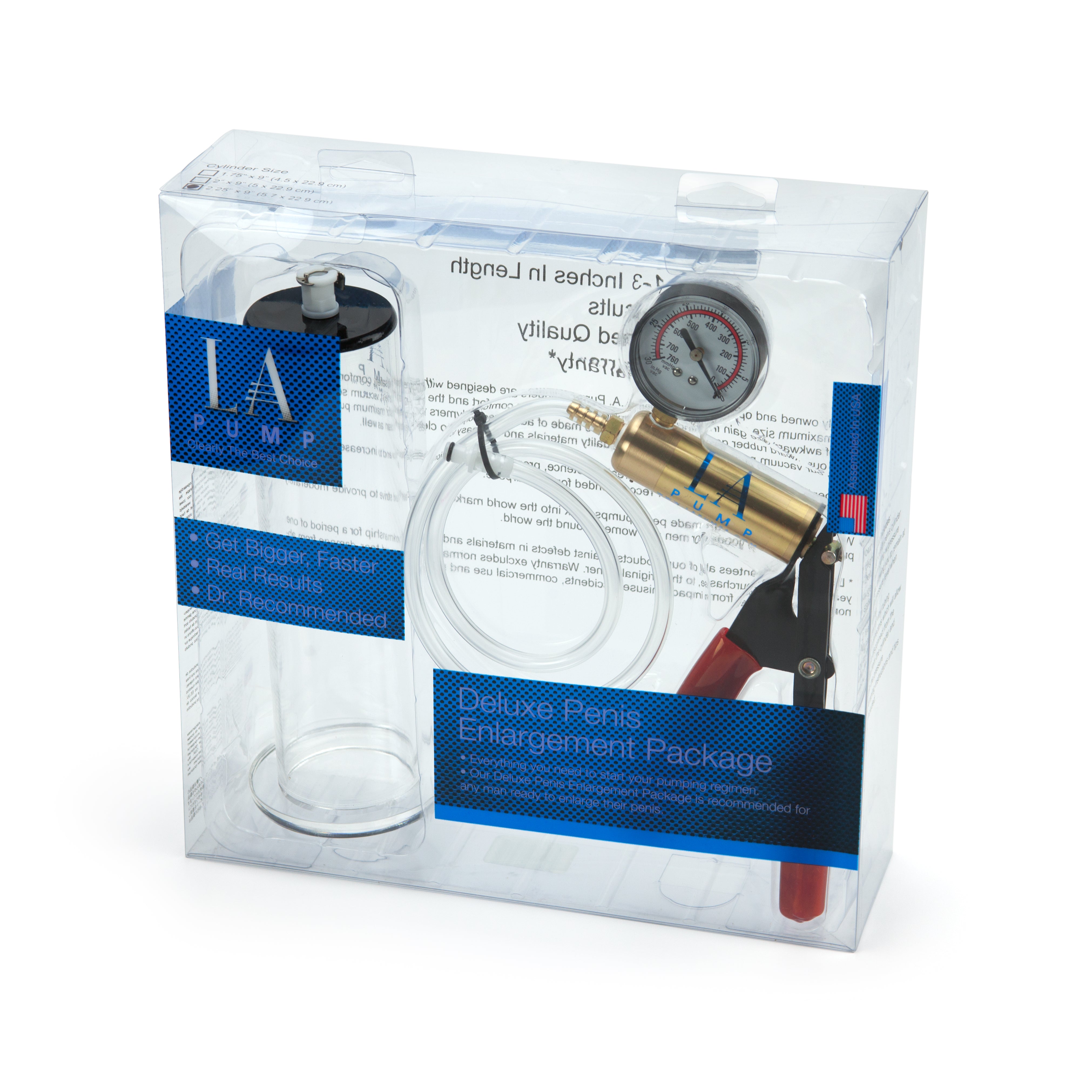 Deluxe Penis Enlargement Package 2in - Clear