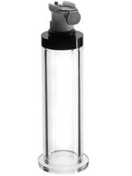 Premium Clitoris Cylinder 0.5in - Clear