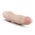 Dr Skin Cock Vibe 7 8.5in Vibrating Cock Beige - Beige