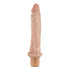 Dr Skin Cock Vibe 8 9.75in Vibrating Cock Beige - Beige