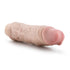 Dr Skin Cock Vibe 10 8.5in Vibrating Cock Beige - Beige