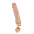 Dr Skin Cock Vibe 10 8.5in Vibrating Cock Beige - Beige