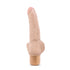 Dr Skin Cock Vibe 12 8in Vibrating Cock Beige - Beige
