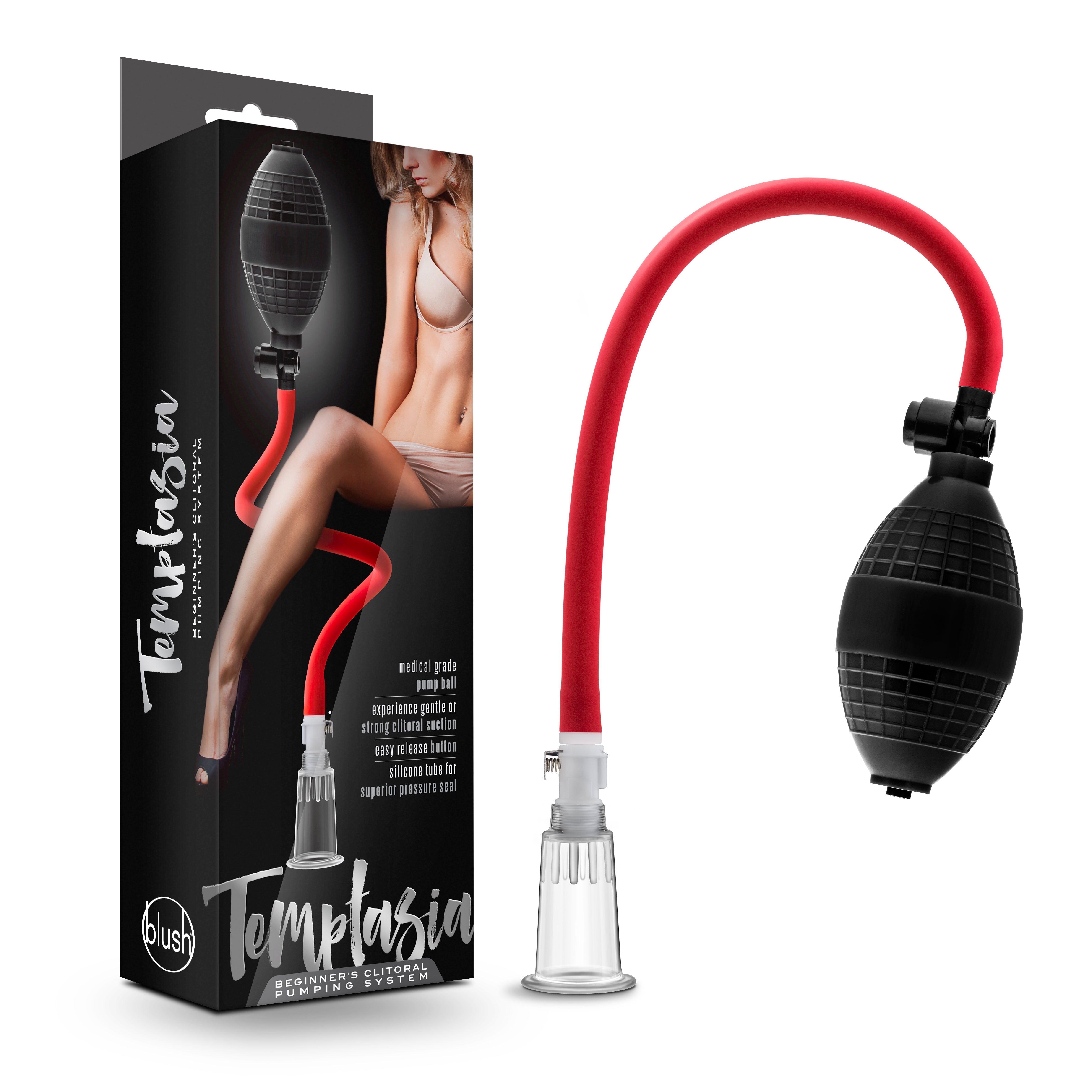 Temptasia Beginners Clitoral Pumping System - Black