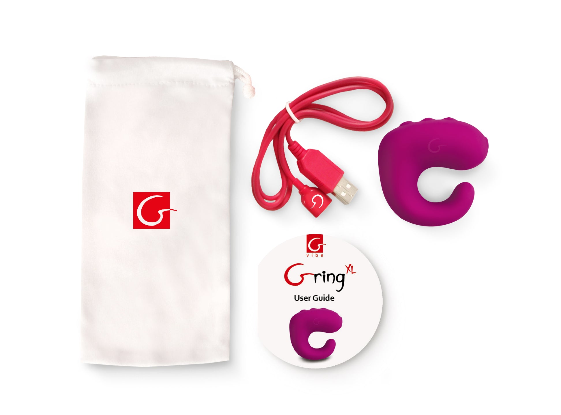 Gring XL Sweet Raspberry - Pink