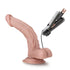 Dr Skin Dr Sean 8in Vibrating Cock with Suction Cup Vanilla - Vanilla
