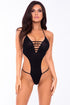 V Is For Vixen Bodysuit - Black