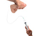 Squirting Dildo 8in with Syringe - Flesh