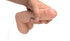 Squirting Dildo 8in with Syringe - Flesh