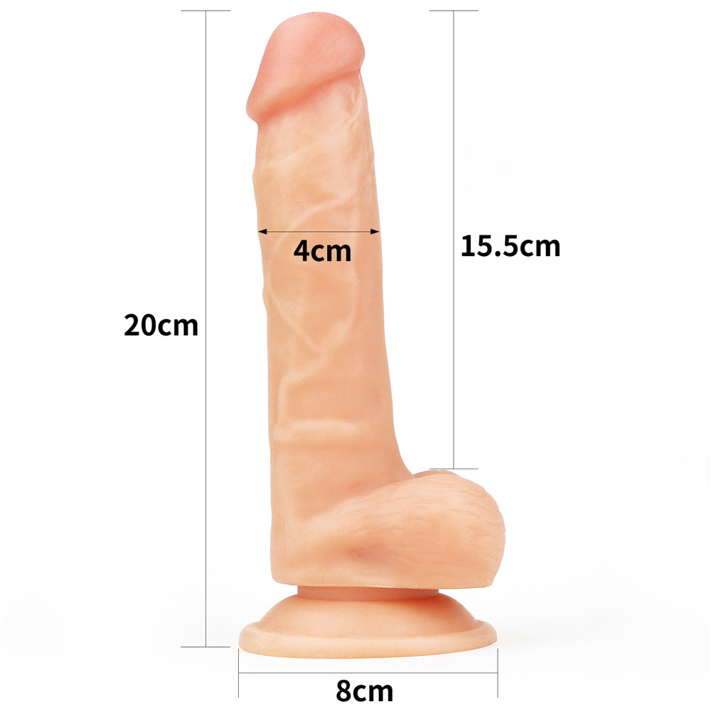 Easy Strap On Set 7.5in - Black