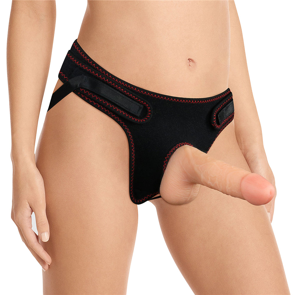 Easy Strap On Set 7.0in - Black